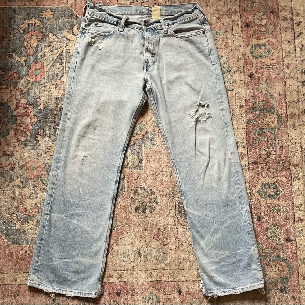 Vintage Y2K Hollister Distressed Jeans Size 30X30